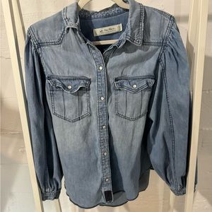 Free People Denim Shirt